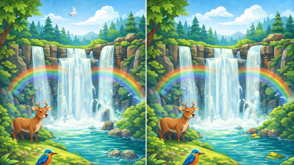 Spot 3 Changes in the Waterfall
