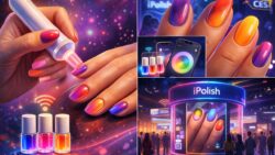 Colour Changing Smart Nail Technology Called iPolish Makes Its Debut at CES 2026