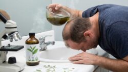 Men Using Green Tea Rinse for Hair Loss — Science Behind This Viral Remedy