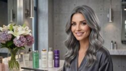 Goodbye Hair Dye for Grey Hair as a Conditioner Mix Restores Natural Colour Gradually