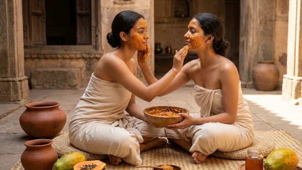 Papaya and Honey Face Pack