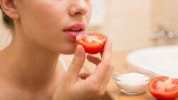 Girls Are Using Tomato and Sugar Scrub for Pink Lips — Lip Care Hack Revealed